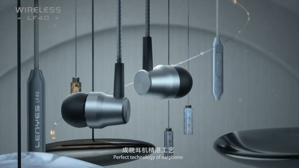 耳机产品广告片拍摄制作的演示图